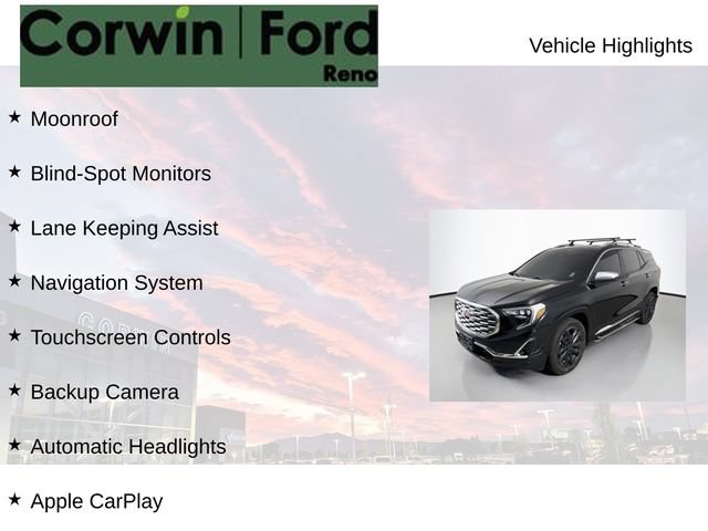 Used 2018 GMC Terrain Denali w/ LPO, 'HIT The Road' Package FWD image 7