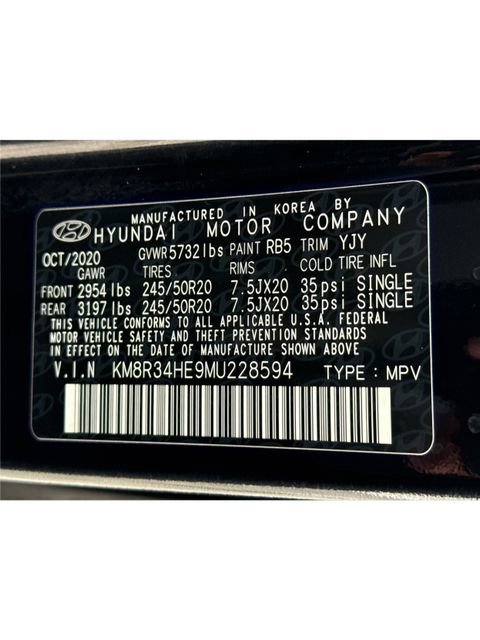 Used 2021 Hyundai Palisade SEL w/ Convenience Package FWD image 22