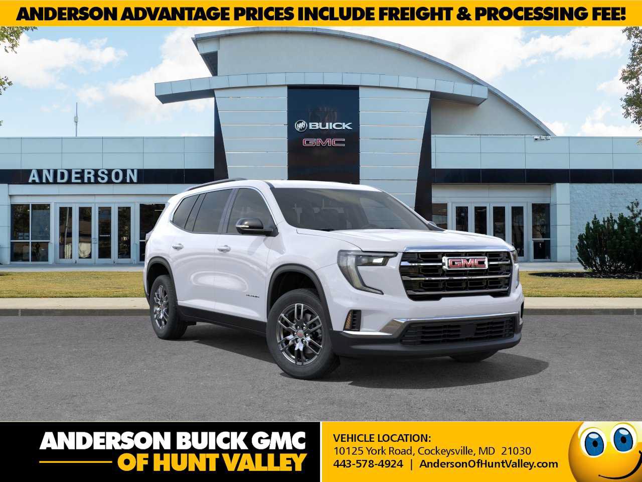 New 2026 GMC Acadia Elevation AWD/4WD image 1