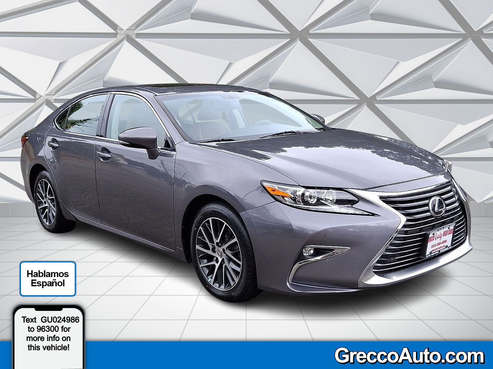 Used 2016 Lexus ES 350 w/ Premium Package w/Wood Trim