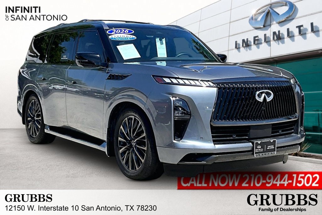 Certified 2026 INFINITI QX80 Autograph w/ Autograph Exterior Package