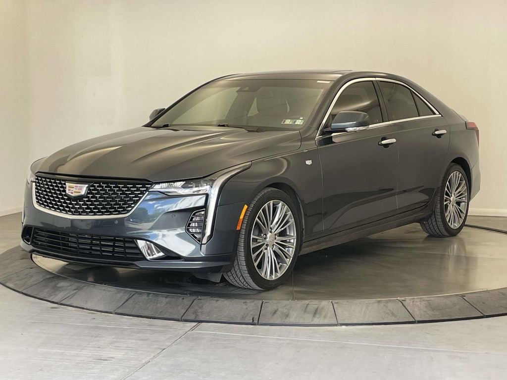 Used 2021 Cadillac CT4 Premium Luxury w/ Climate Package RWD image 1