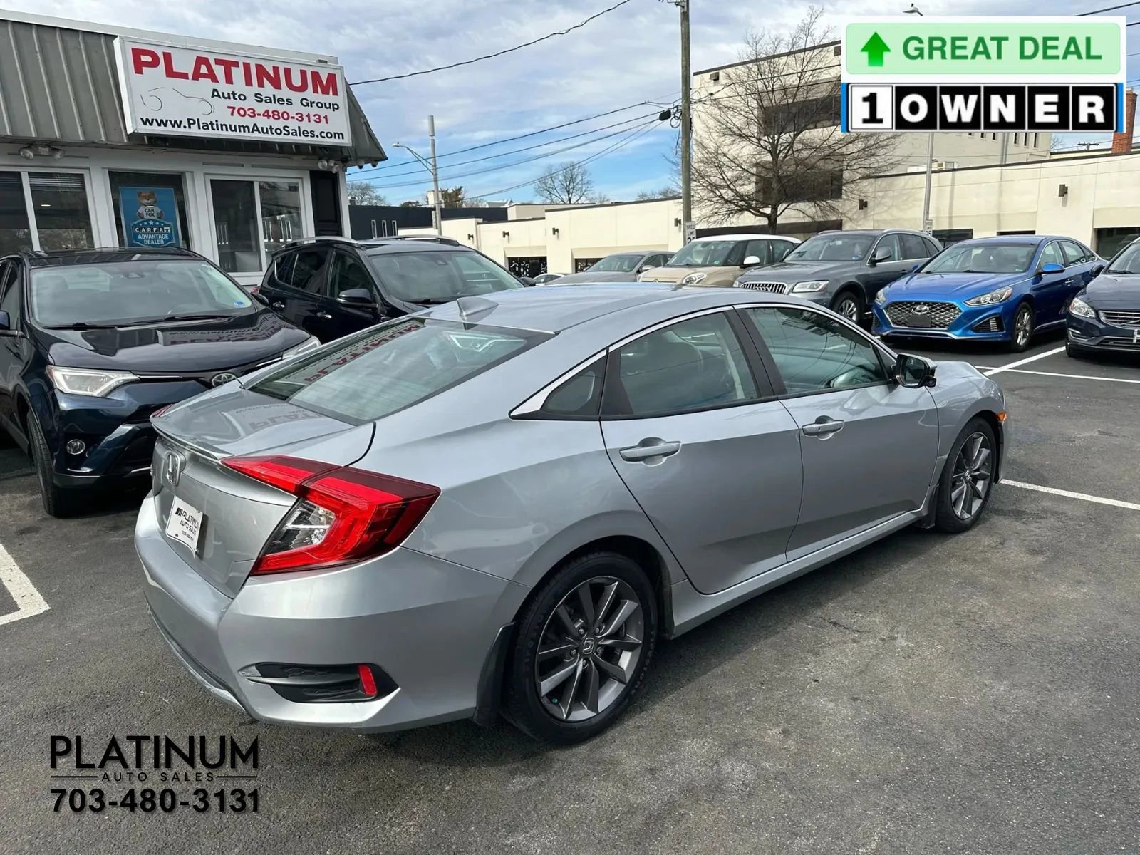 Used 2020 Honda Civic EX image 5