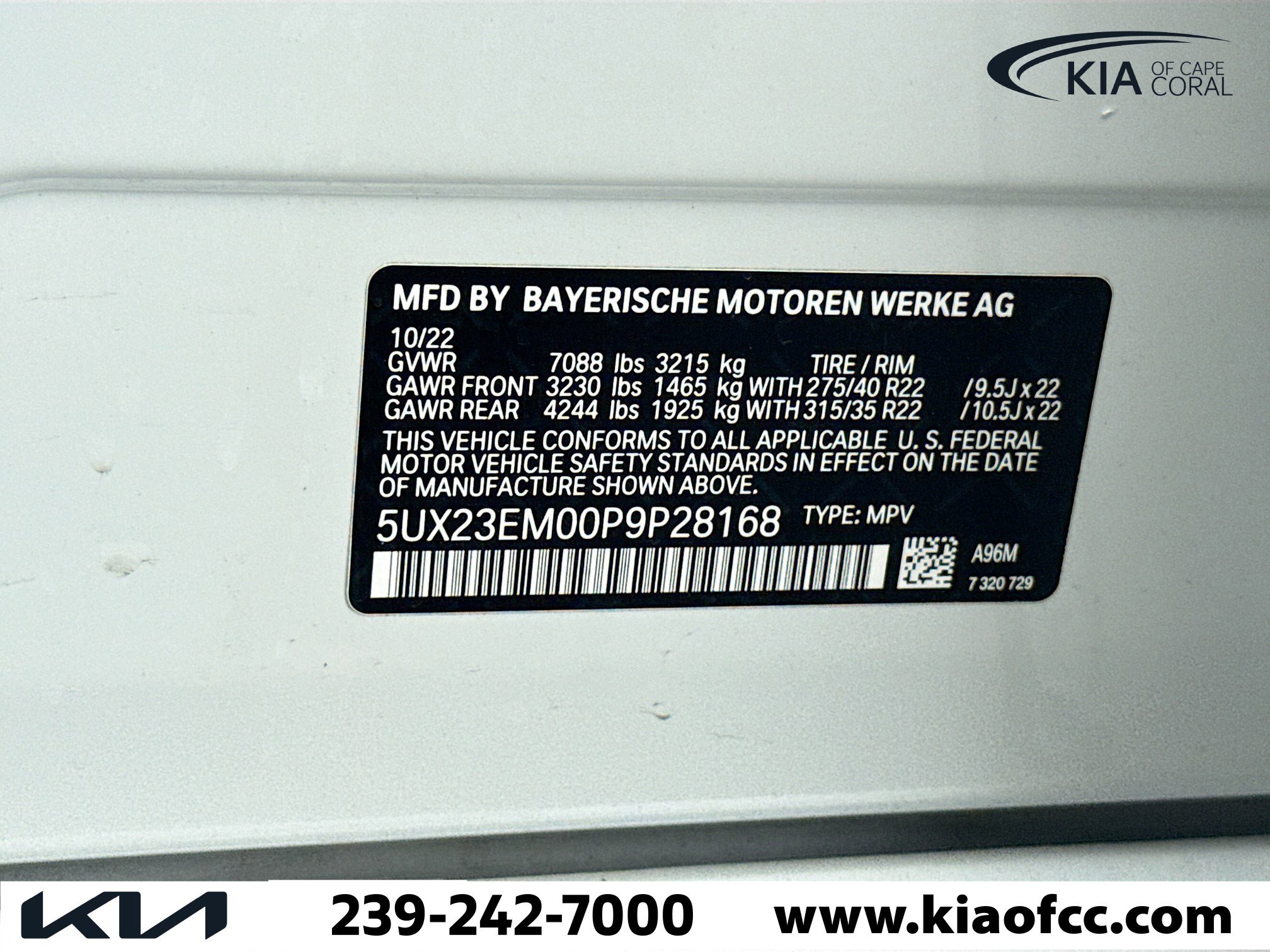 Used 2023 BMW X7 xDrive40i w/ Executive Package image 47