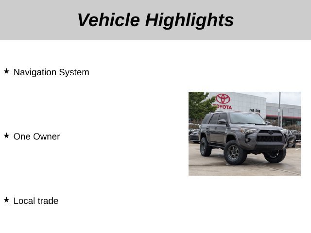 Used 2015 Toyota 4Runner Trail Premium AWD/4WD image 5
