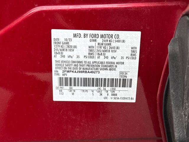 Used 2024 Ford Edge SEL AWD/4WD image 23
