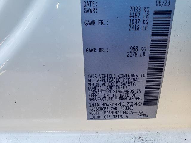 Used 2023 Nissan Altima 2.5 SV image 11