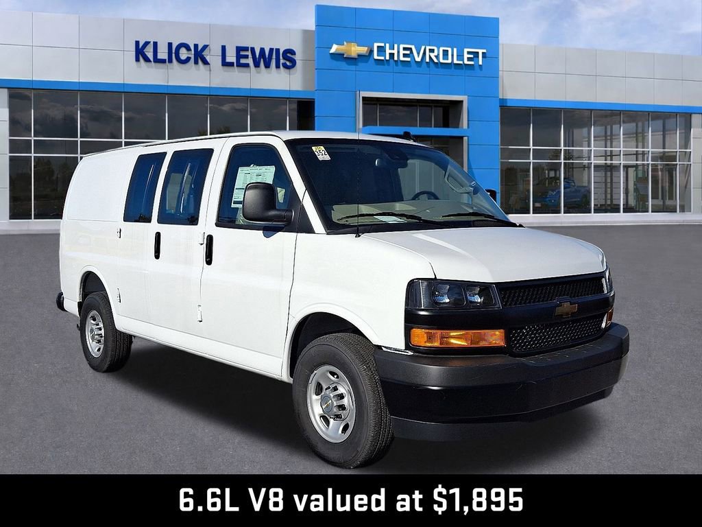 New 2025 Chevrolet Express 3500 WT Van w/ Driver Convenience Package image 1
