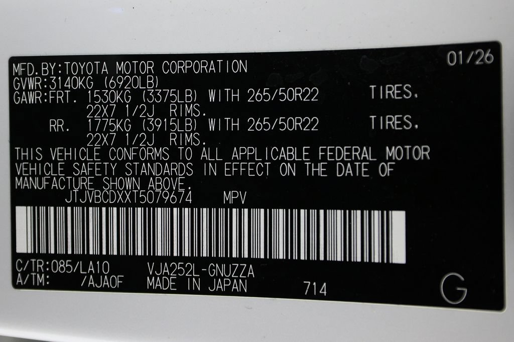 Used 2026 Lexus GX 550 w/ Accessory Package (2T) AWD/4WD image 51