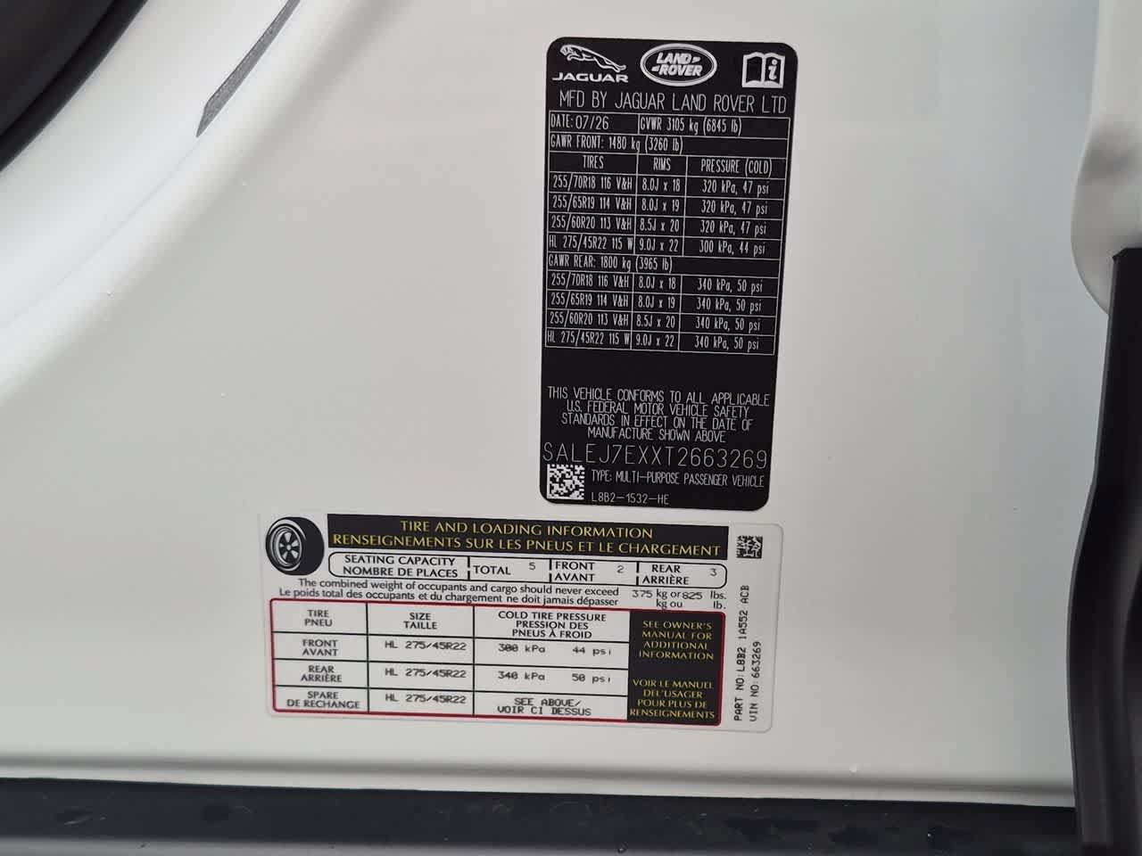 New 2026 Land Rover Defender 110 S AWD/4WD image 38