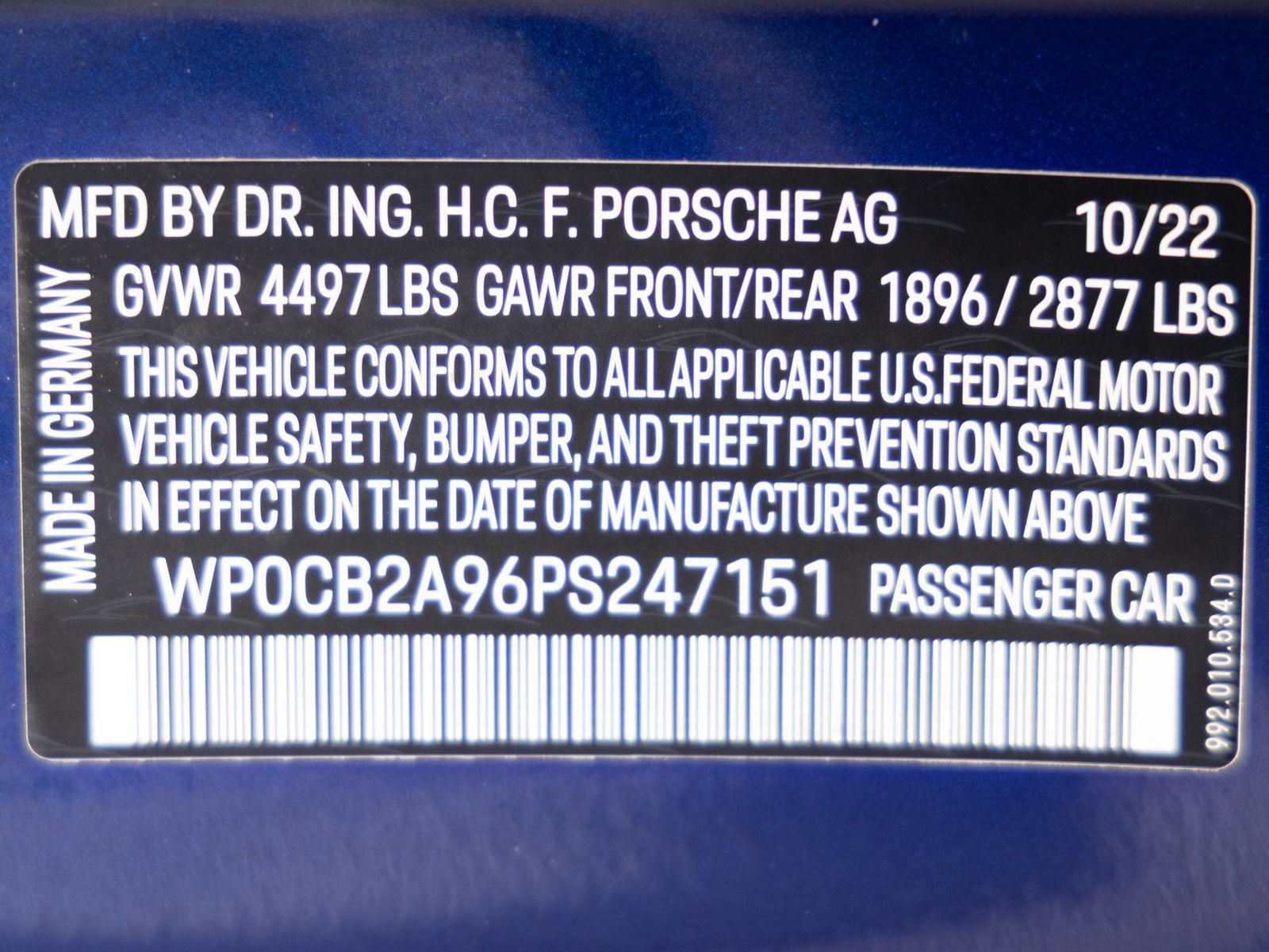 Certified 2023 Porsche 911 Carrera S w/ Sport Package RWD image 37