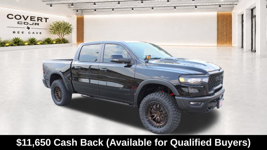 New 2026 RAM 1500 Rebel w/ Advanced Safety Group II AWD/4WD image 1
