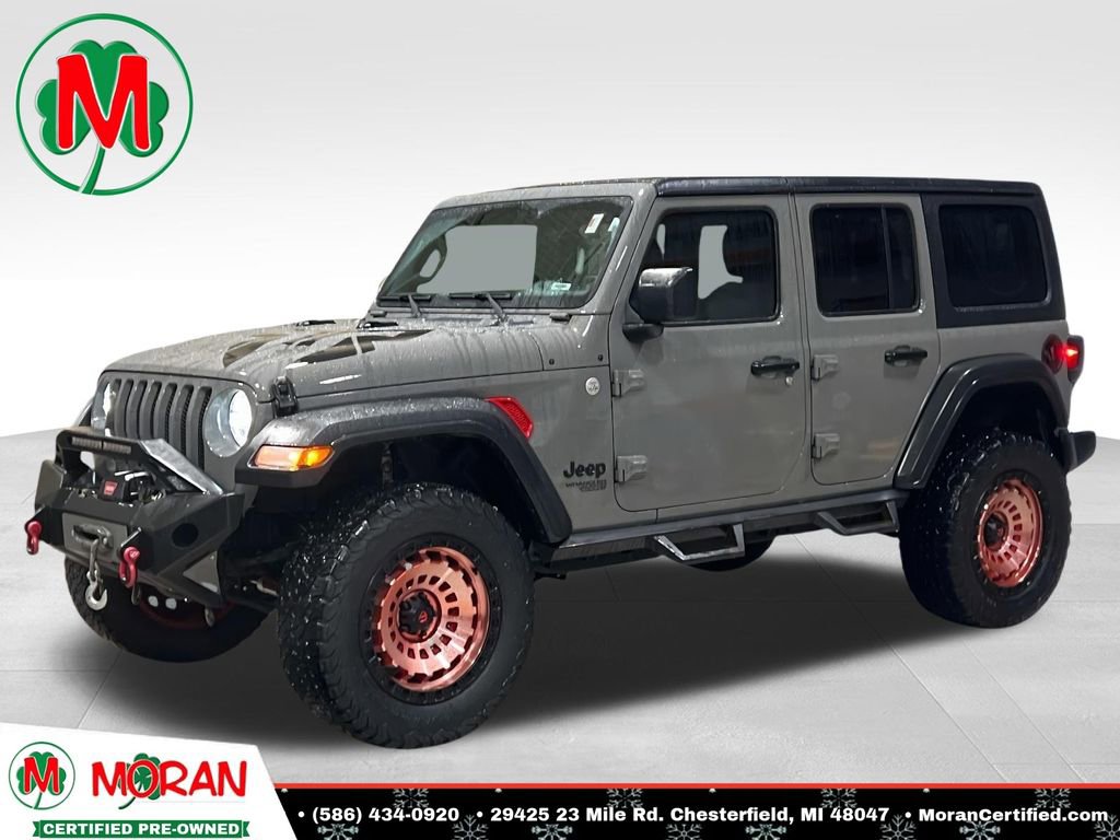 Used 2021 Jeep Wrangler Unlimited Sport image 1
