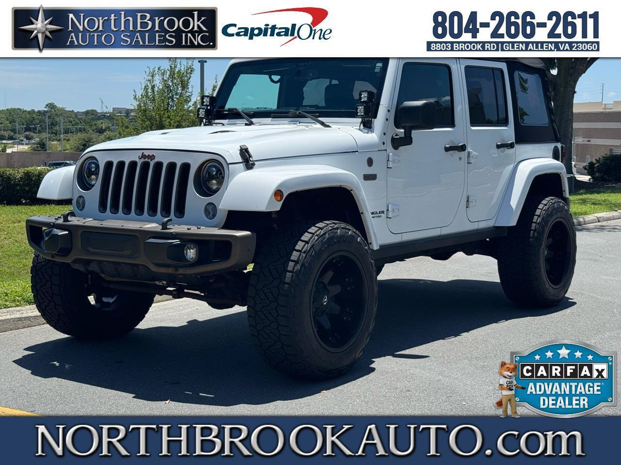 Used 2016 Jeep Wrangler Unlimited Sahara