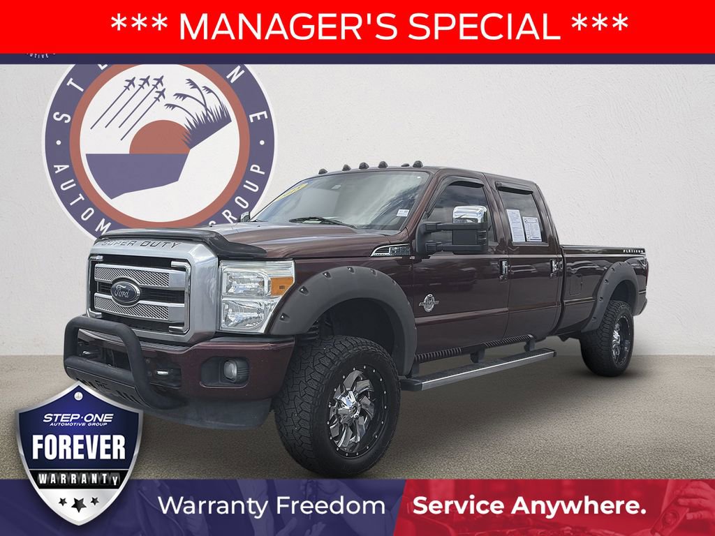 Used 2015 Ford F350 Platinum AWD/4WD image 1