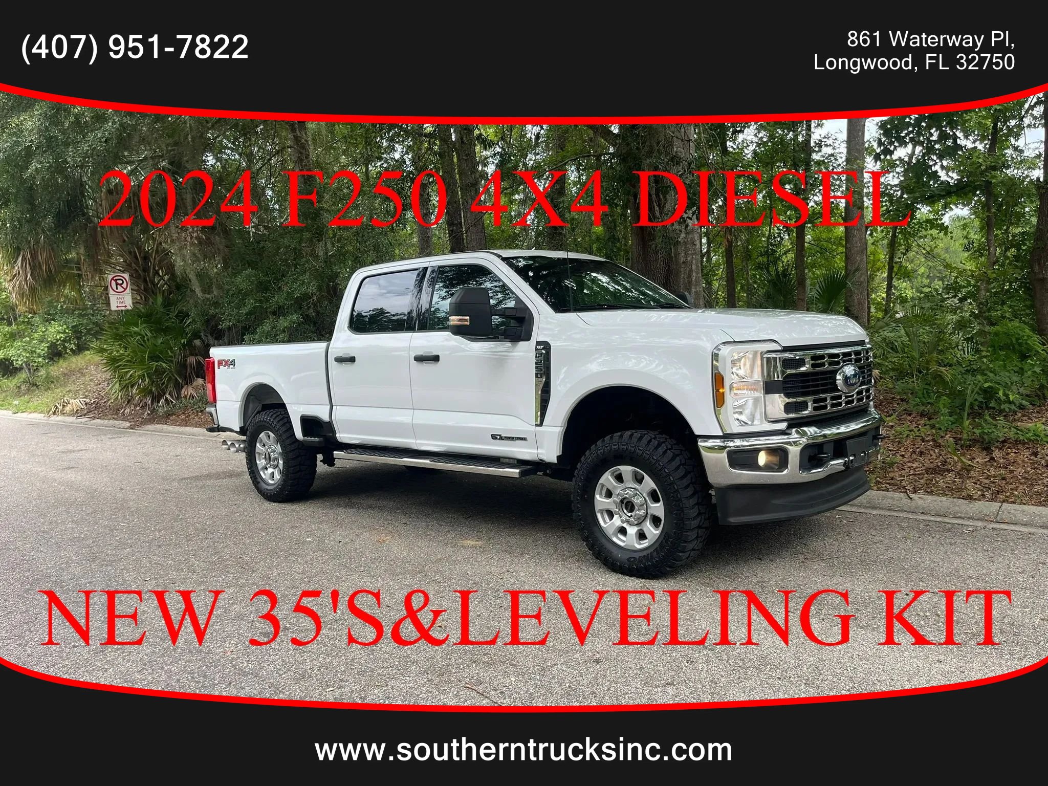 Used 2024 Ford F250 XLT w/ FX4 Off-Road Package AWD/4WD image 1