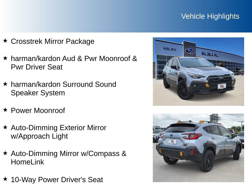 Certified 2024 Subaru Crosstrek 2.5i Wilderness w/ Crosstrek Mirror Package image 5