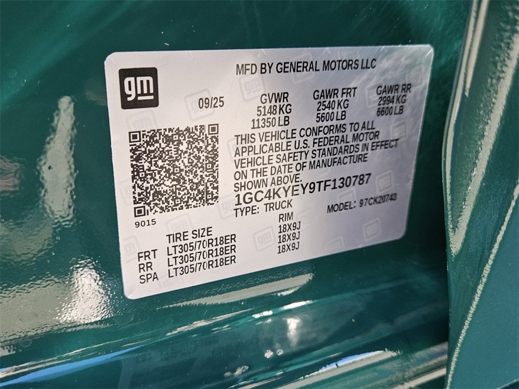 New 2026 Chevrolet Silverado 2500 ZR2 w/ ZR2 Bison Edition image 16