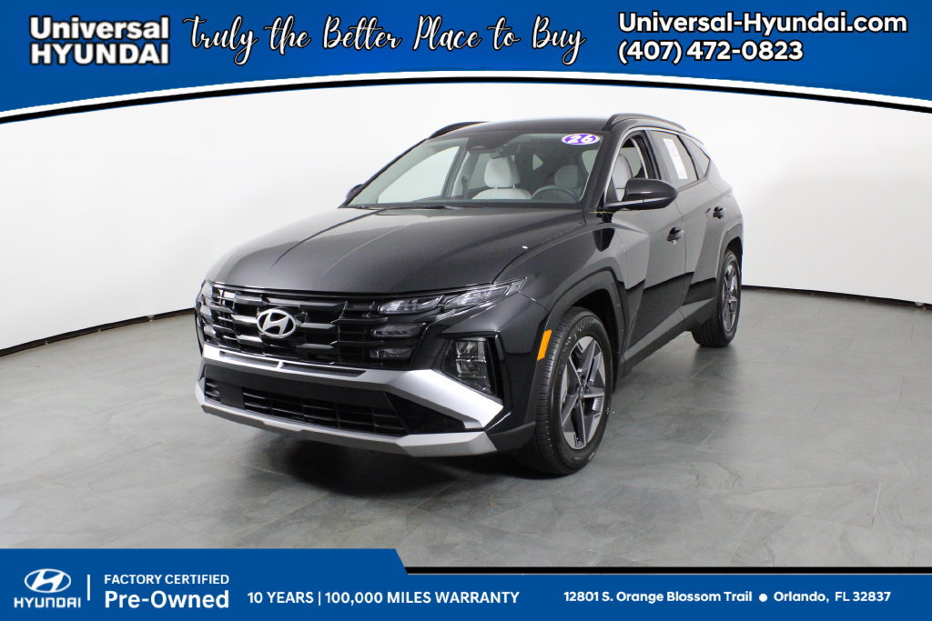 Certified 2026 Hyundai Tucson SEL FWD 360° Tour