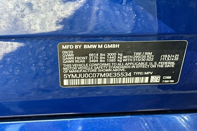 Used 2021 BMW X5 M w/ Executive Package AWD/4WD image 38