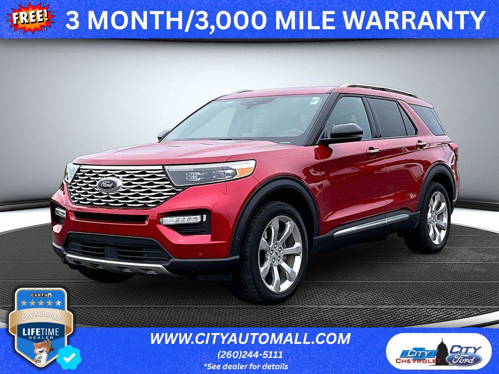 Used 2020 Ford Explorer Platinum w/ Premium Technology Package