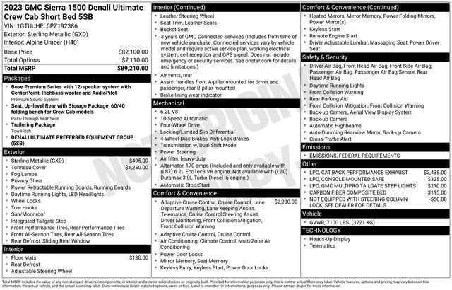 Used 2023 GMC Sierra 1500 Denali Ultimate image 31