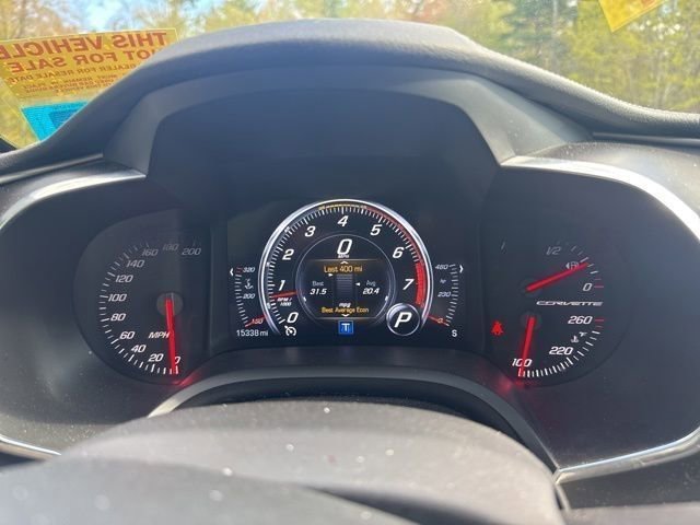 Used 2019 Chevrolet Corvette Stingray Coupe w/ Carbon Flash Badge Package RWD image 11