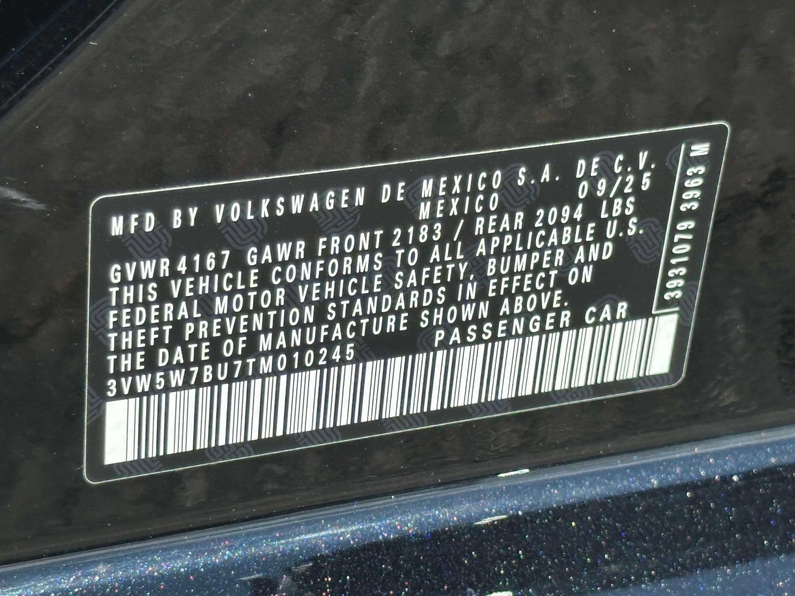 Certified 2026 Volkswagen Jetta S FWD image 24