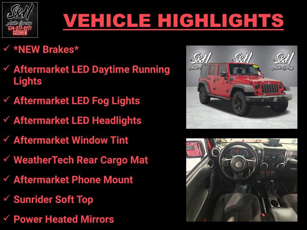 Used 2014 Jeep Wrangler Unlimited Sport w/ Quick Order Package 24S image 3