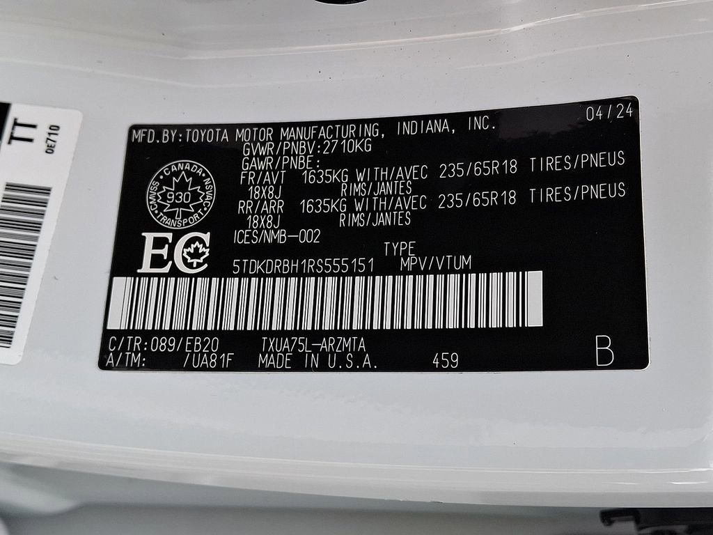 Used 2024 Toyota Highlander XLE image 26