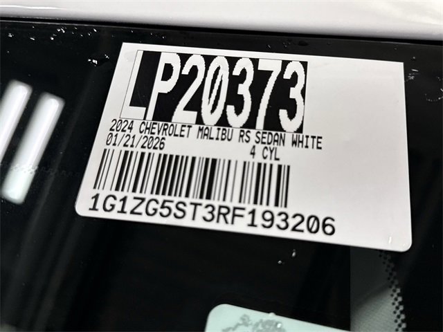 Certified 2024 Chevrolet Malibu RS w/ LPO, Floor Liner Package image 29