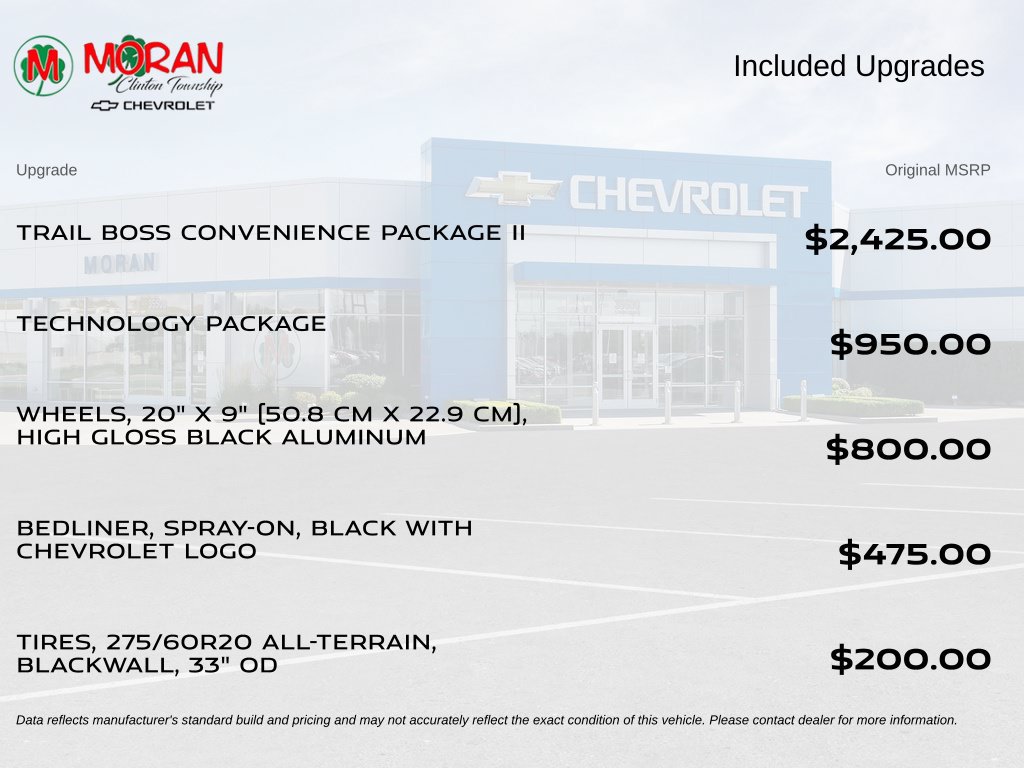 Used 2025 Chevrolet Colorado Trail Boss AWD/4WD image 5