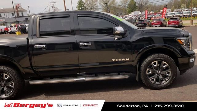 Used 2021 Nissan Titan Platinum Reserve w/ Moonroof Package AWD/4WD image 10