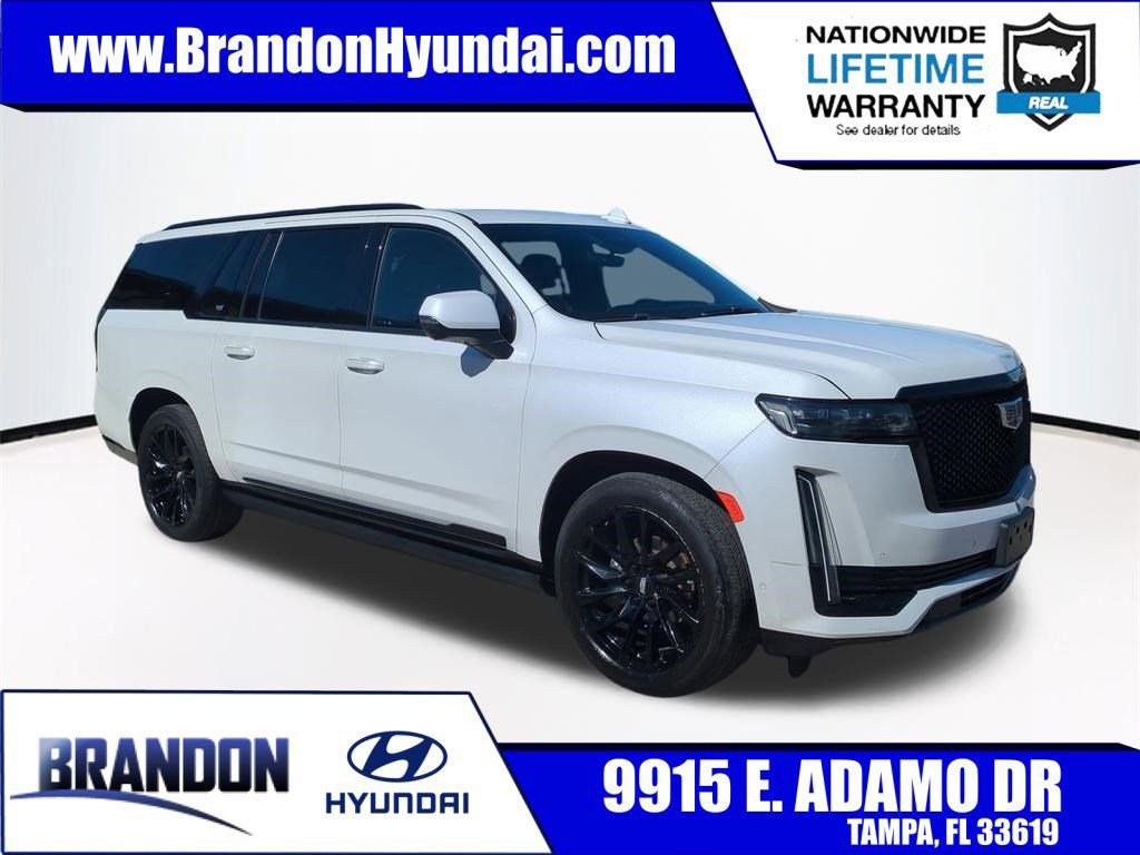 Used 2022 Cadillac Escalade ESV Sport w/ Touring Package image 1