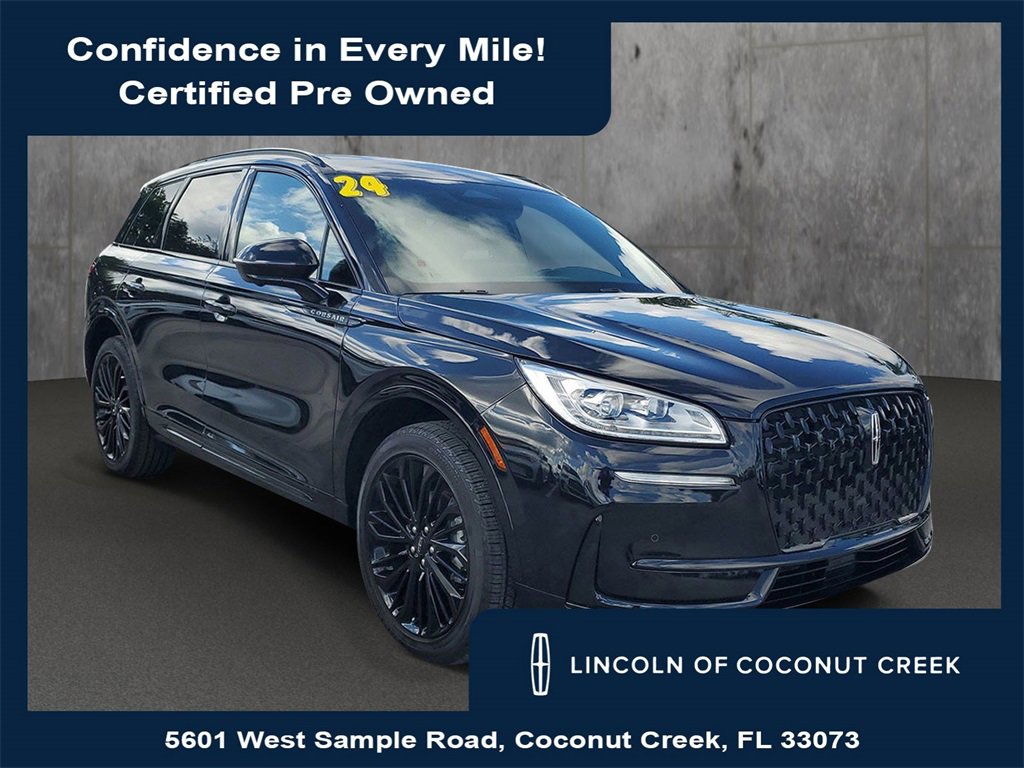 Certified 2024 Lincoln Corsair Reserve w/ Equipment Group 201A