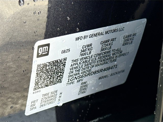 New 2025 Chevrolet Tahoe Premier image 46