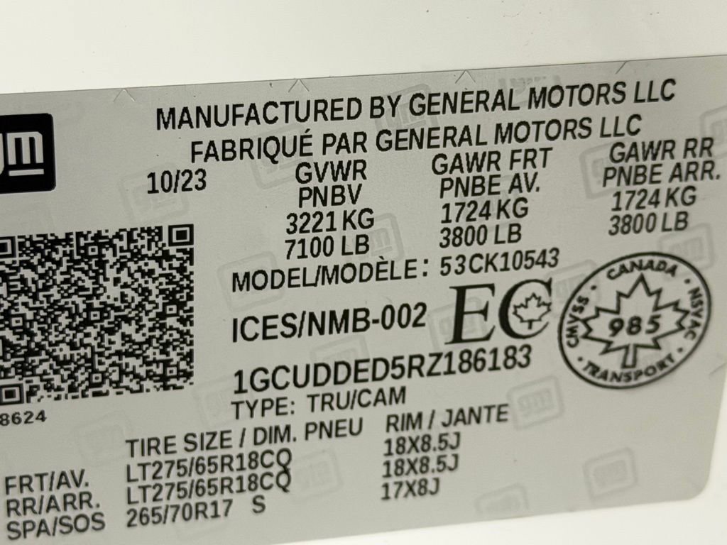 Used 2024 Chevrolet Silverado 1500 LT w/ Z71 Off-Road Package image 33