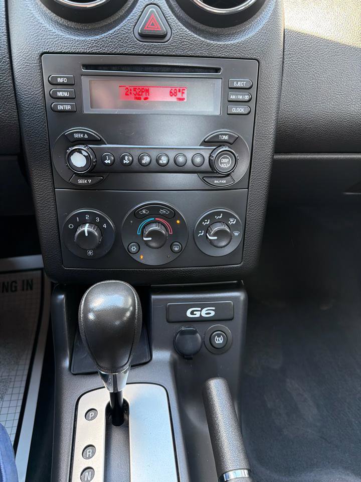 Used 2005 Pontiac G6 Sedan w/ Drivers Package FWD image 13