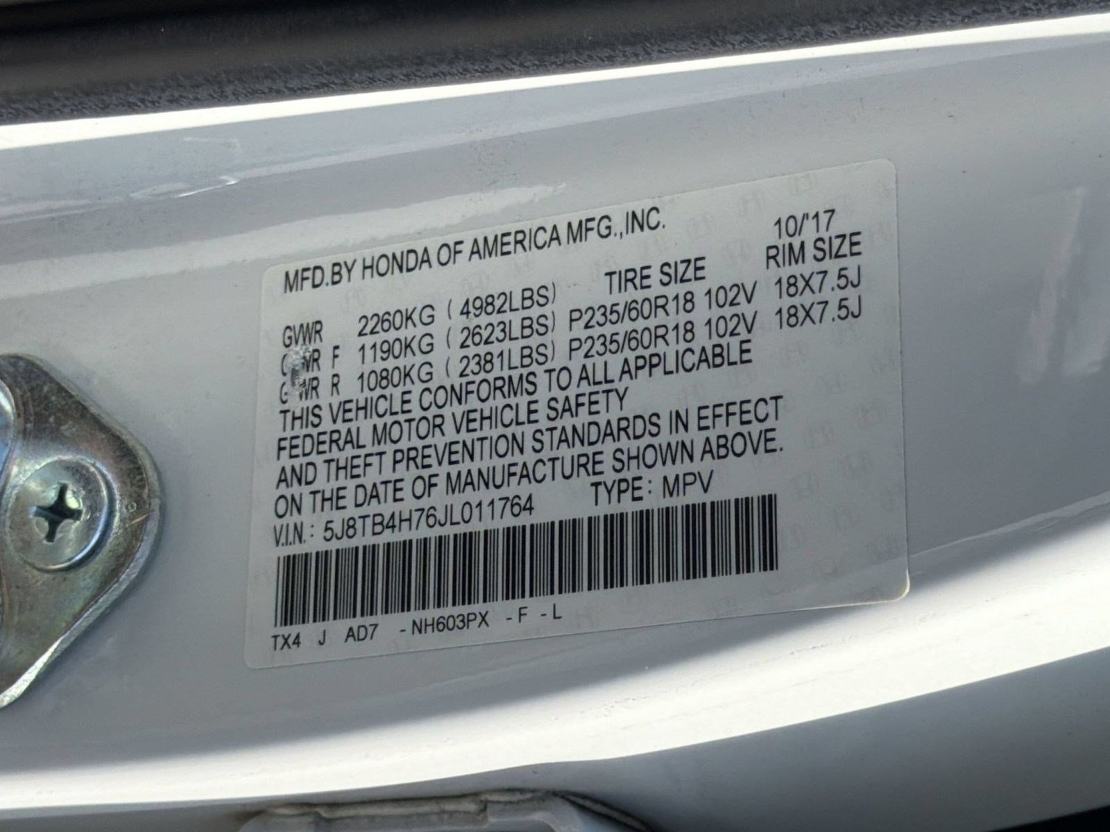 Used 2018 Acura RDX w/ Advance Package AWD/4WD image 26