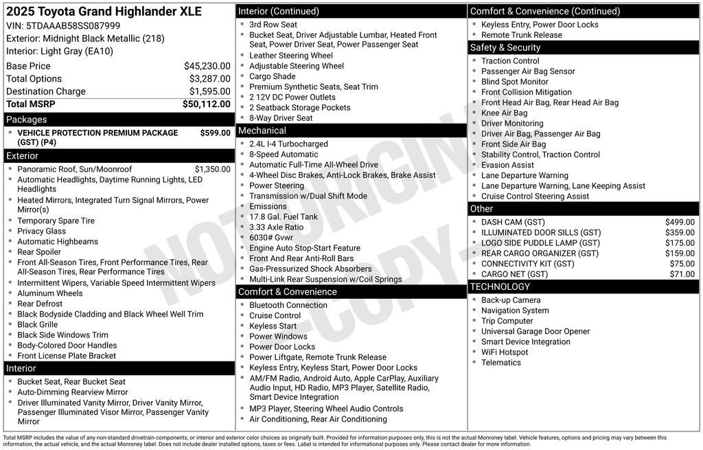 Used 2025 Toyota Grand Highlander AWD image 27