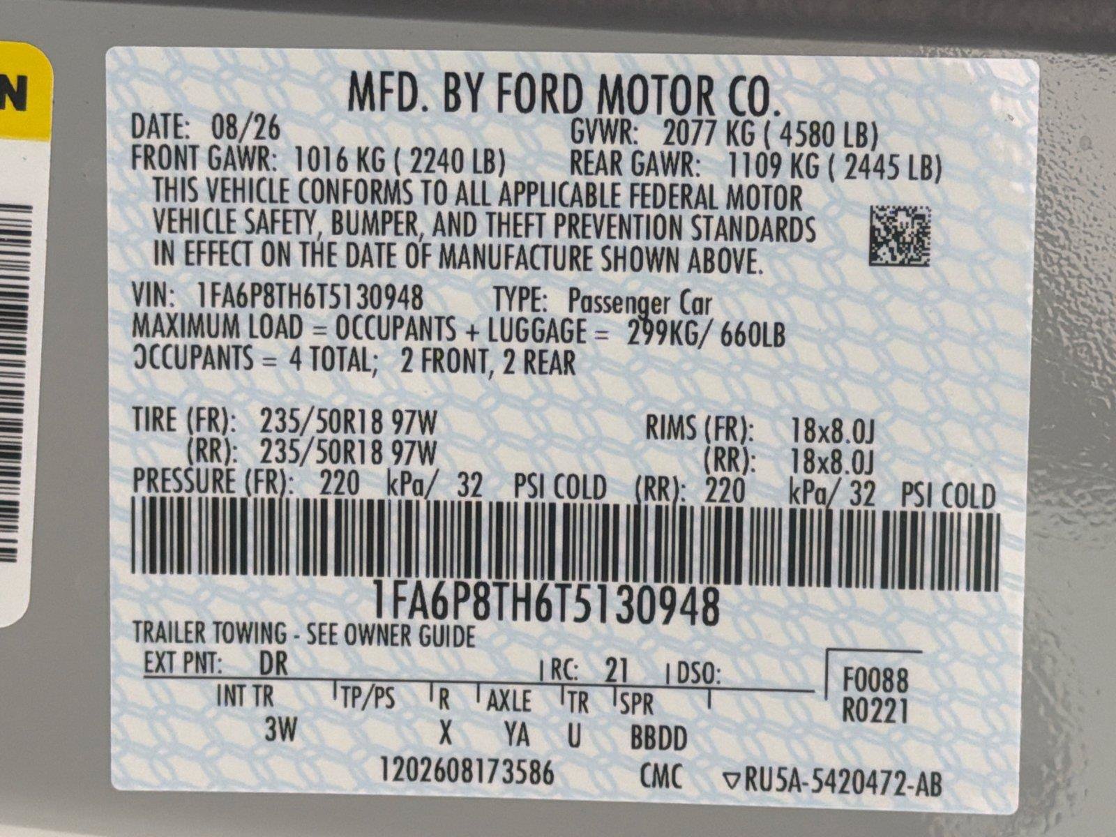 New 2026 Ford Mustang Premium RWD image 25