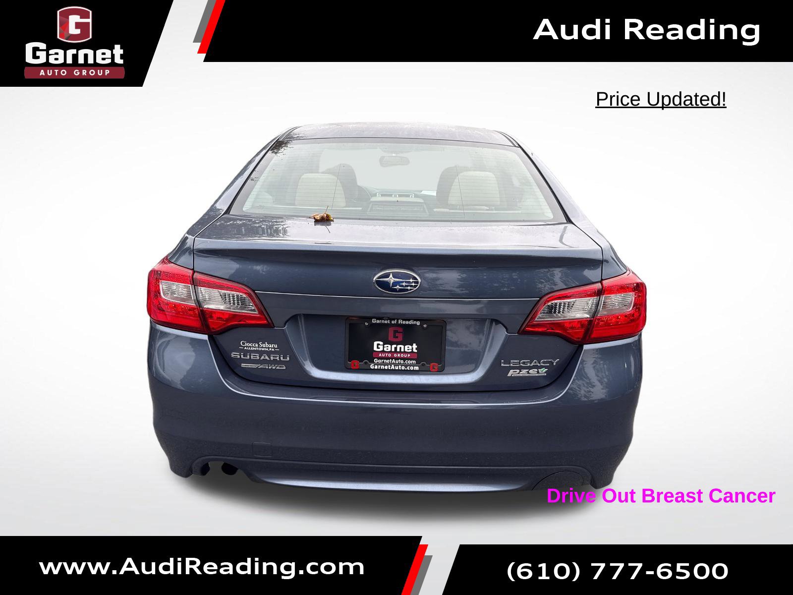 Used 2017 Subaru Legacy 2.5i w/ Alloy Wheel Package AWD/4WD image 4