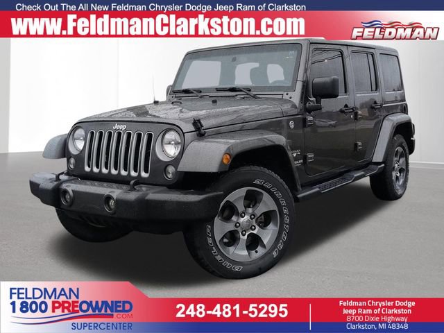 Used 2016 Jeep Wrangler Unlimited Sahara w/ Connectivity Group image 1