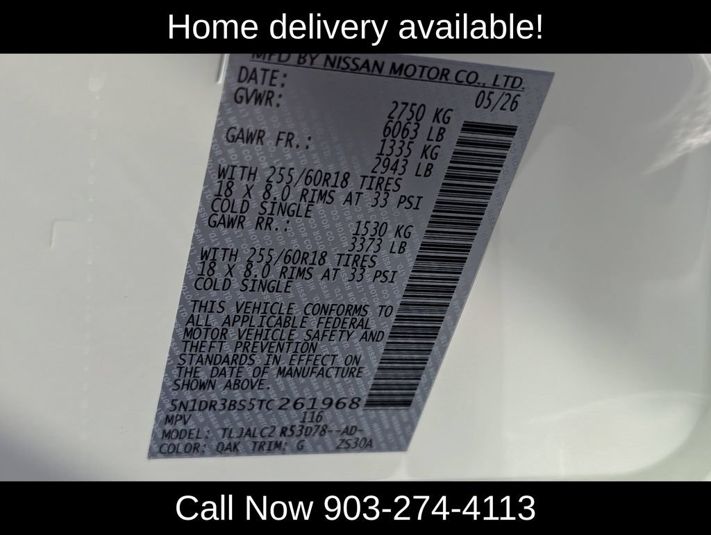 Used 2026 Nissan Pathfinder SV FWD image 38