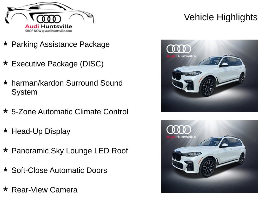 Used 2021 BMW X7 xDrive40i w/ M Sport Package image 12