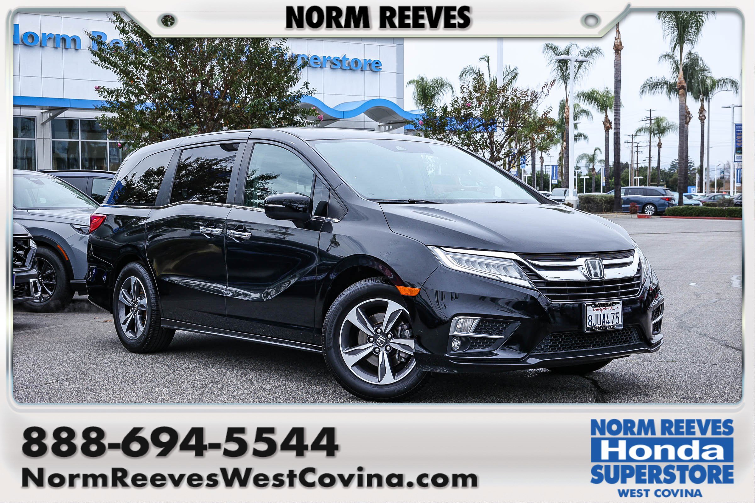 Certified 2019 Honda Odyssey Touring