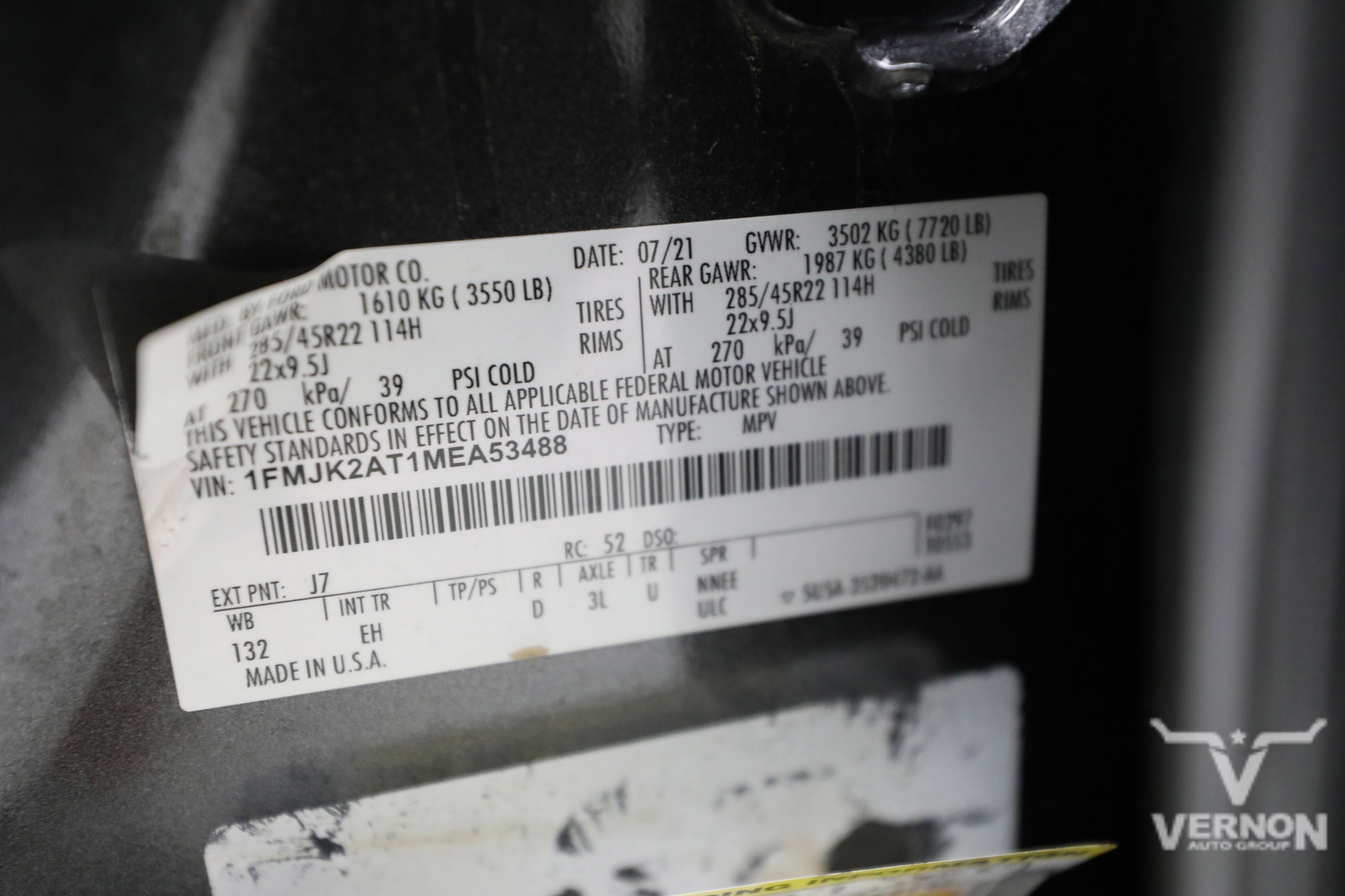 Used 2021 Ford Expedition Max Limited AWD/4WD image 13