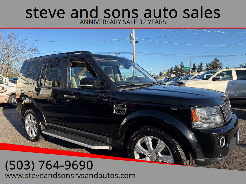 Used 2015 Land Rover LR4 HSE AWD/4WD image 2