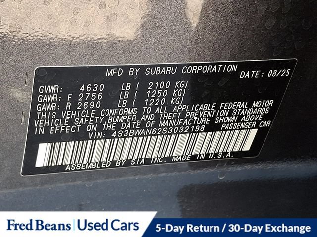 Used 2025 Subaru Legacy Limited AWD/4WD image 34