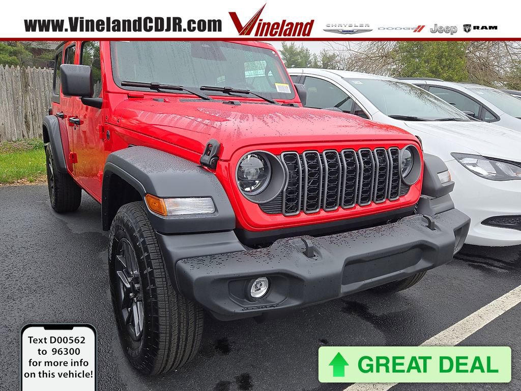 New 2026 Jeep Wrangler Unlimited Sport